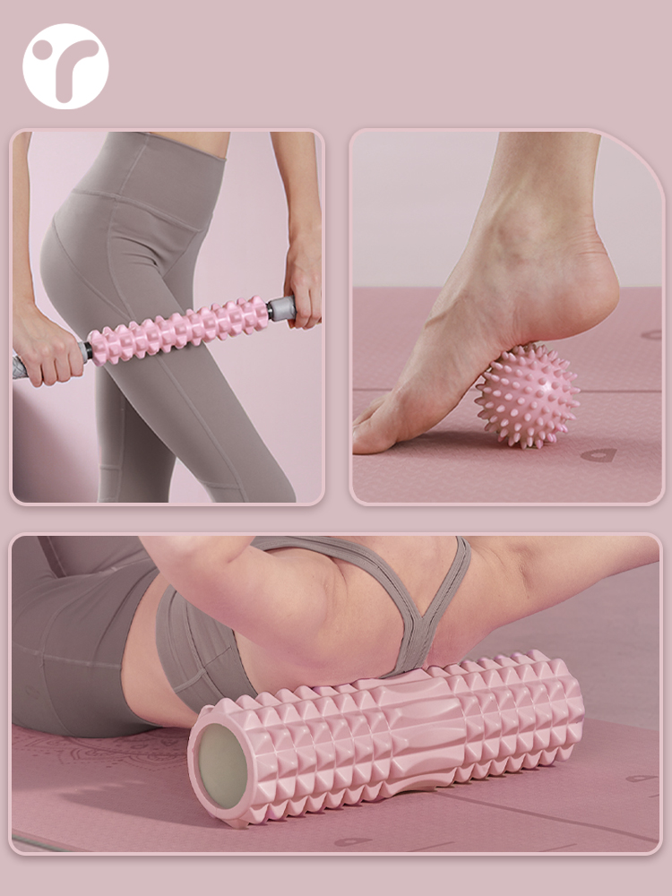Yoga Fitness Stretching - Rouleau de massage en mousse solide