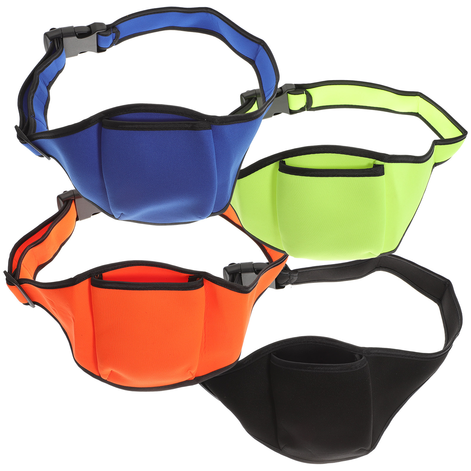Yoga And Fitness Instructor - 4 pochettes de ceinture pour microphone,