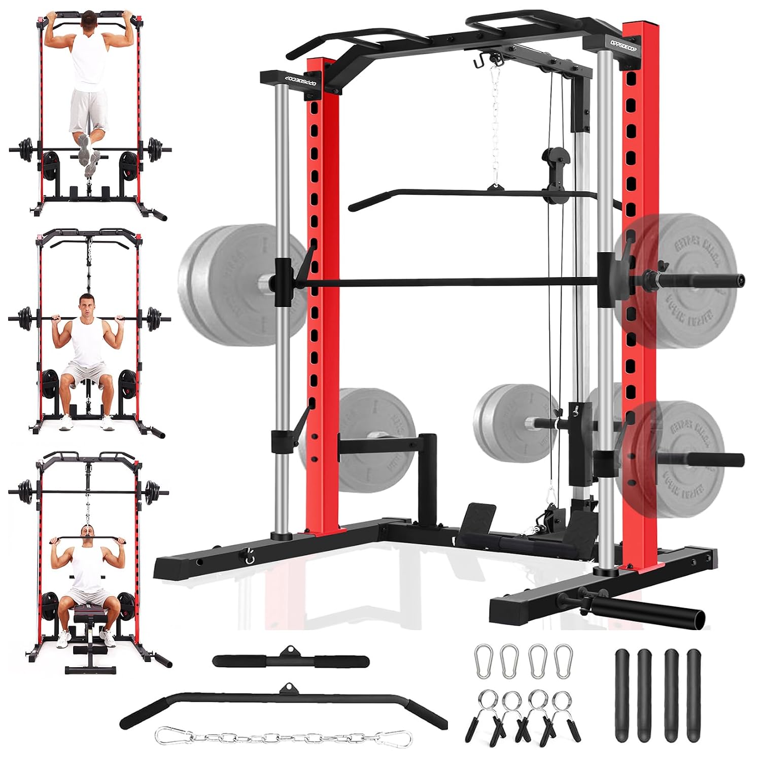 Lat Pulldown Bar - Machine Smith tout-en-un avec barre de
