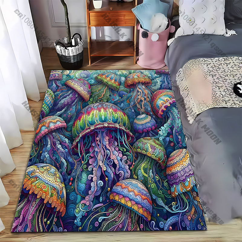 Yoga & Fitness With Faye The Well Being Studio Abbots Langley - Tapis coloré au design de méduses