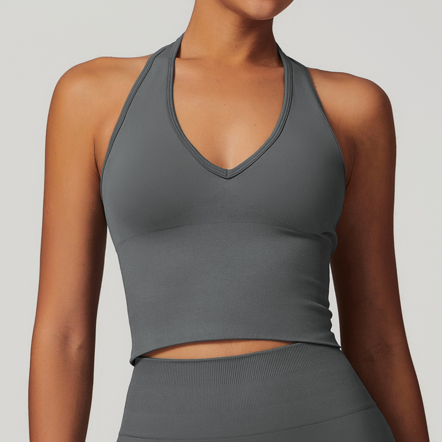 Yoga Fitness Stretching - Soutien-gorge de sport pour femmes, haut