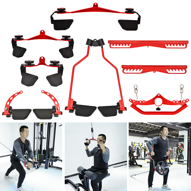 Lat Pulldown Bar - Barre de traction réglable pour Fitness,