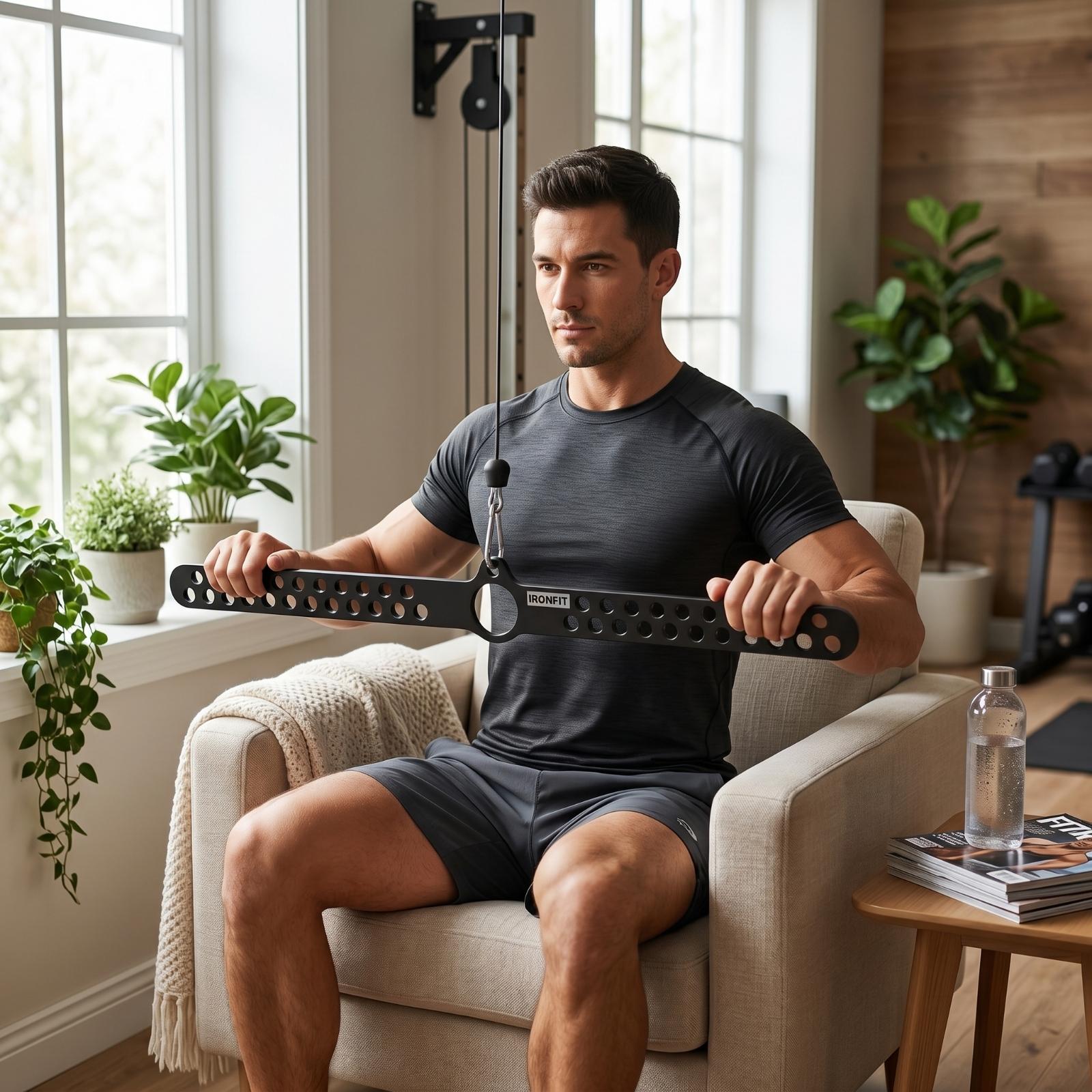 Barre de traction latérale ave - Lat Pulldown Bar avis et prix