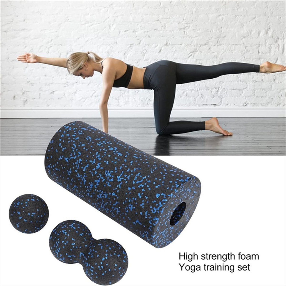ABXY Ensemble de 3 Rouleaux de - Yoga Fitness Stretching avis et prix