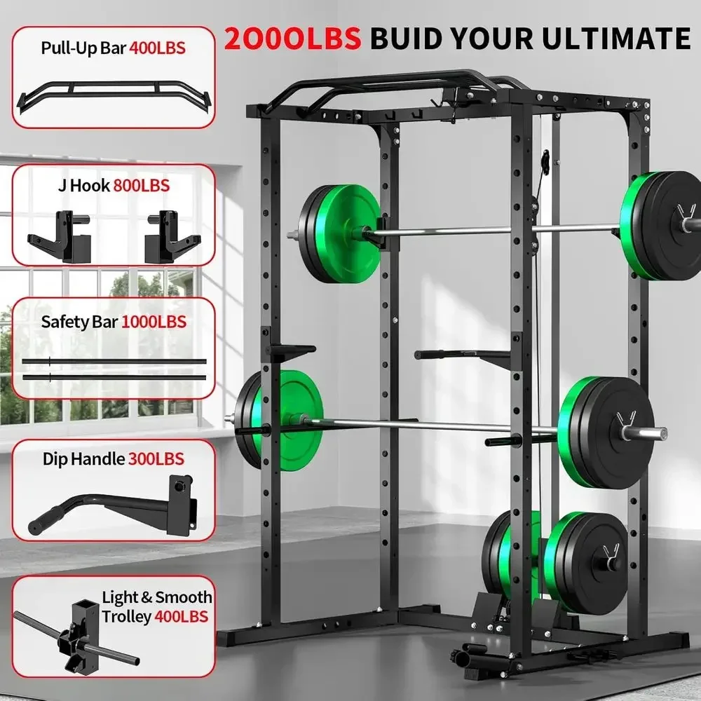 Rack de musculation de 2000 lb - Lat Pulldown Bar avis et prix