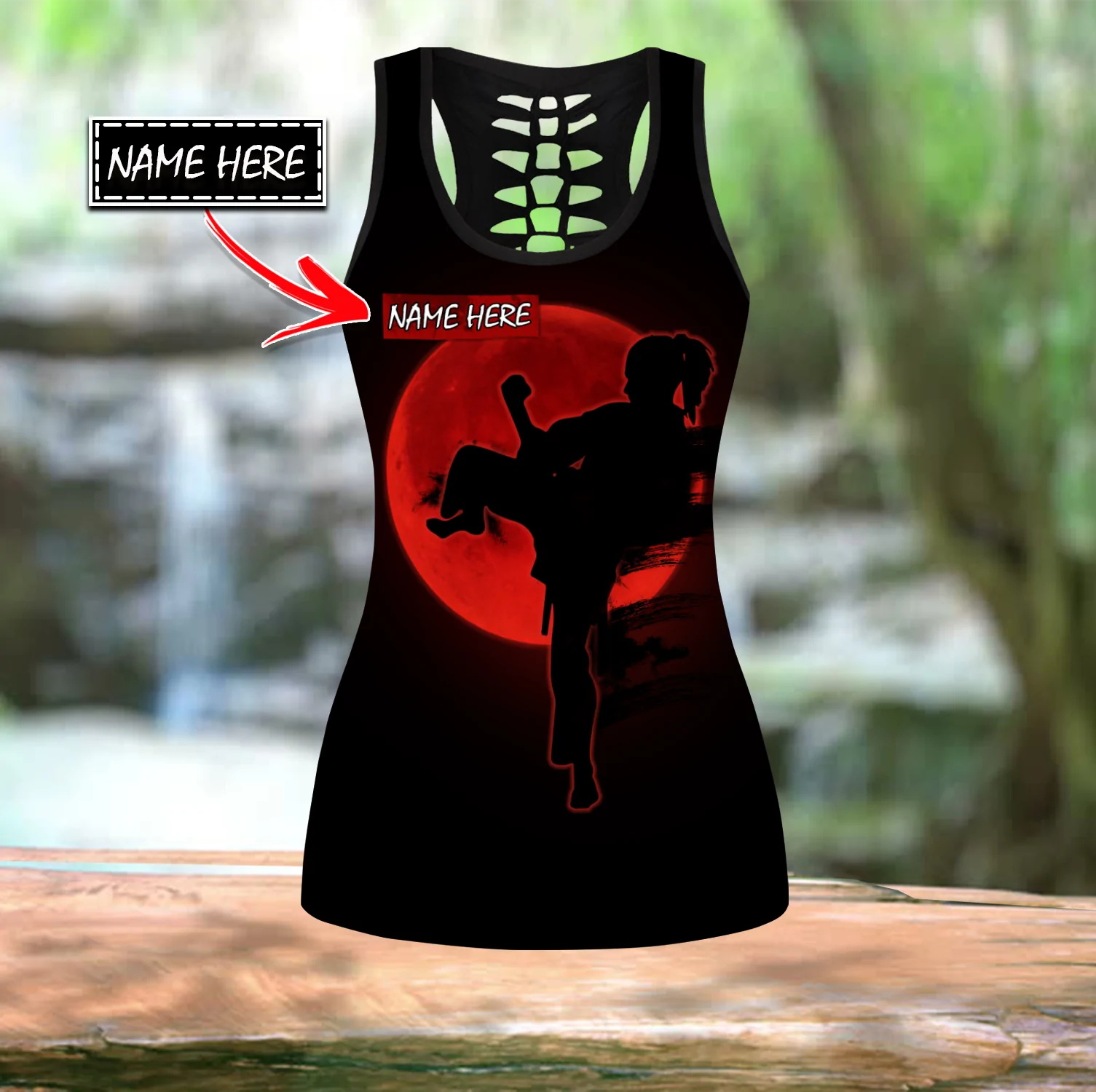 Personnaliser nom karaté 3D im - Yoga Fitness Name avis et prix