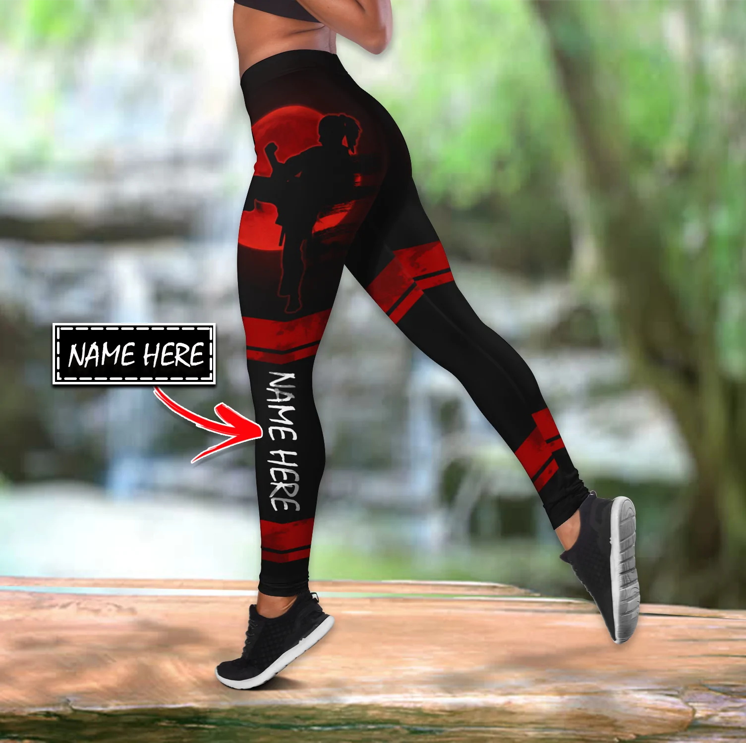 Personnaliser nom karaté 3D im - Yoga Fitness Name avis et prix