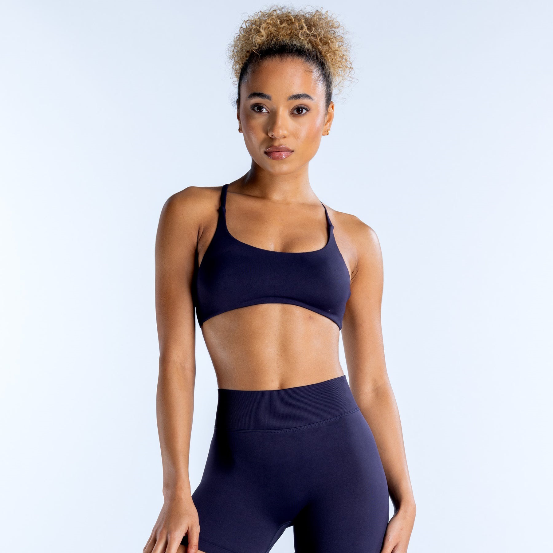 Haut de sport dos nu à col hal - Yoga Fitness Top avis et prix