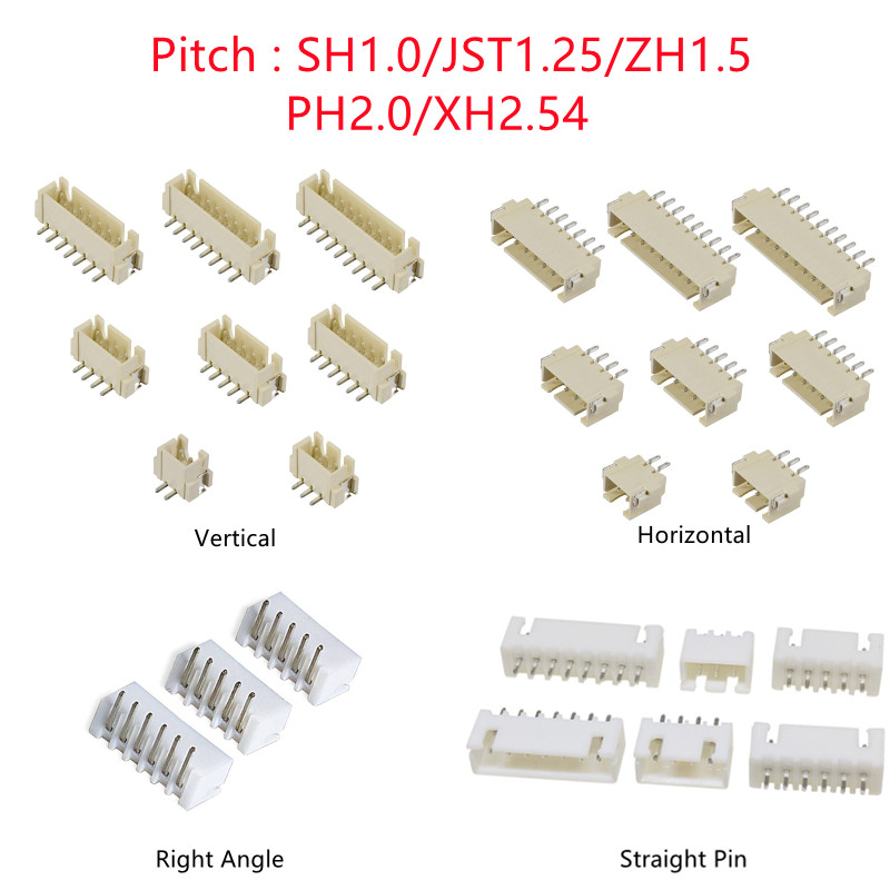 10 pièces SH/JST/ZH/PH/XH pas  - Dip Bar Parallel avis et prix