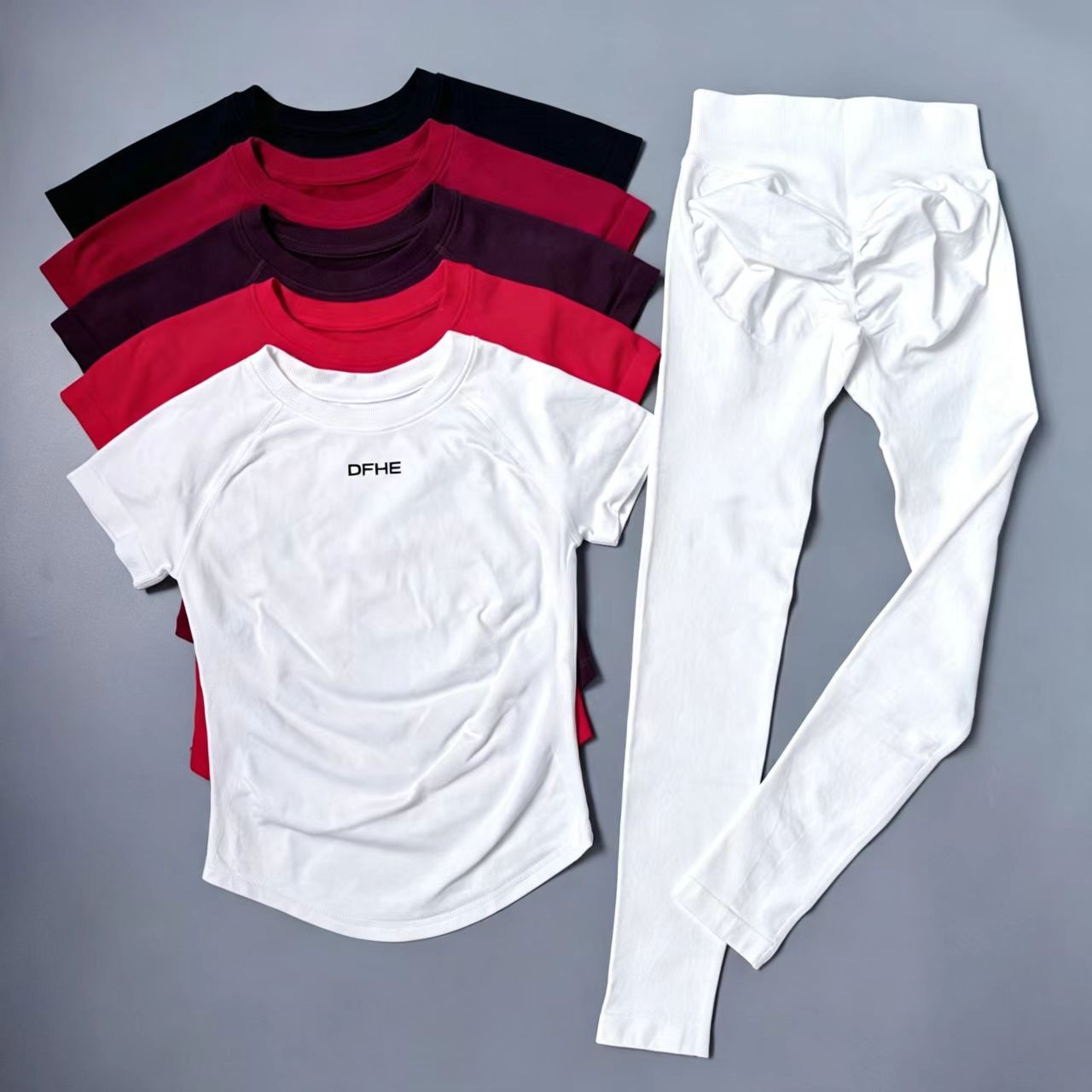 Ensemble de sport slim DFHE, h - Yoga Fitness Top avis et prix