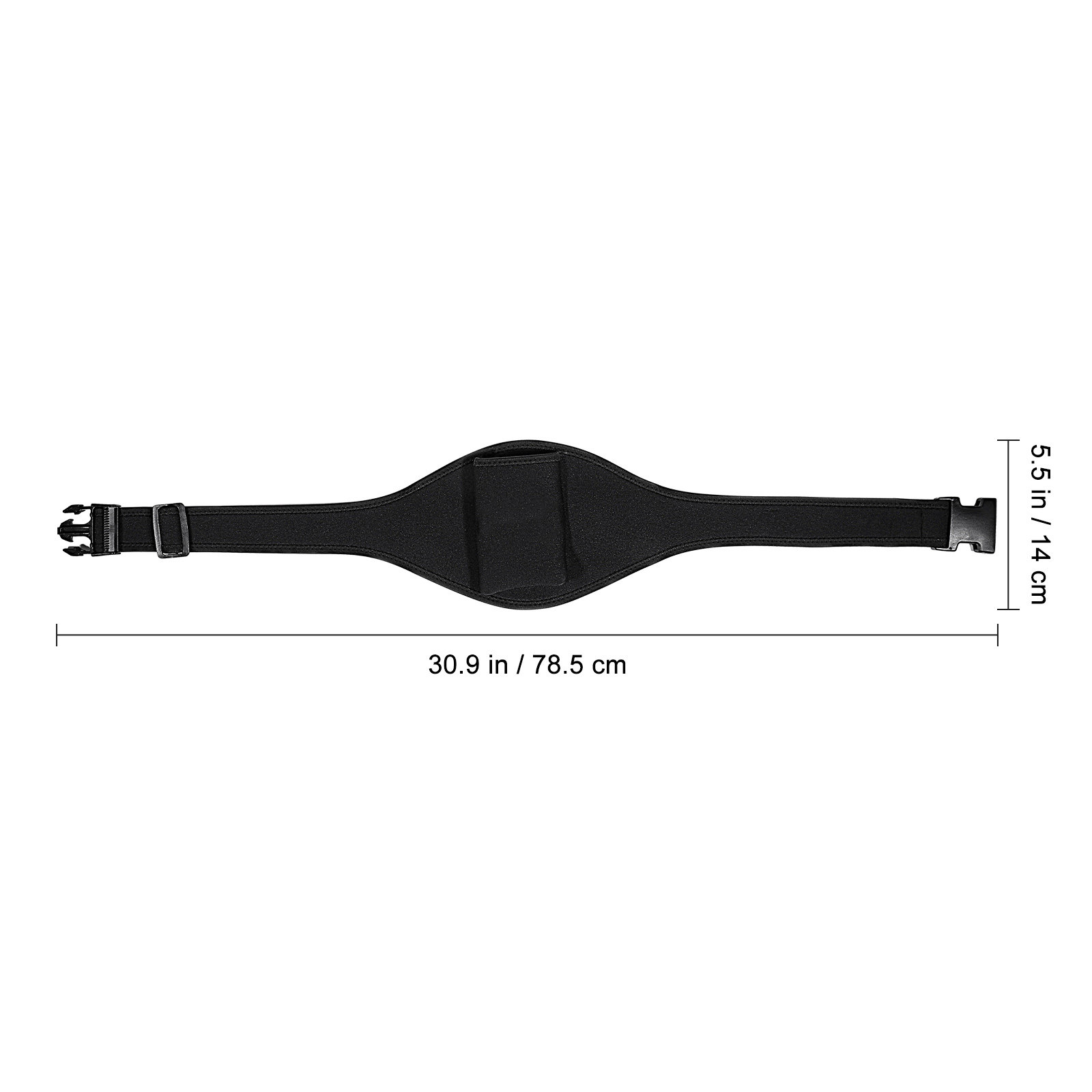 Ceinture porte-microphone noir - Yoga And Fitness Instructor avis et prix