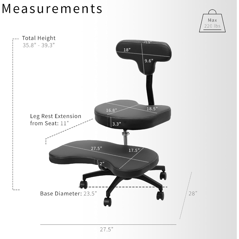 Chaise de bureau à position as - Yoga & Fitness With Faye The Well Being Studio Abbots Langley avis et prix
