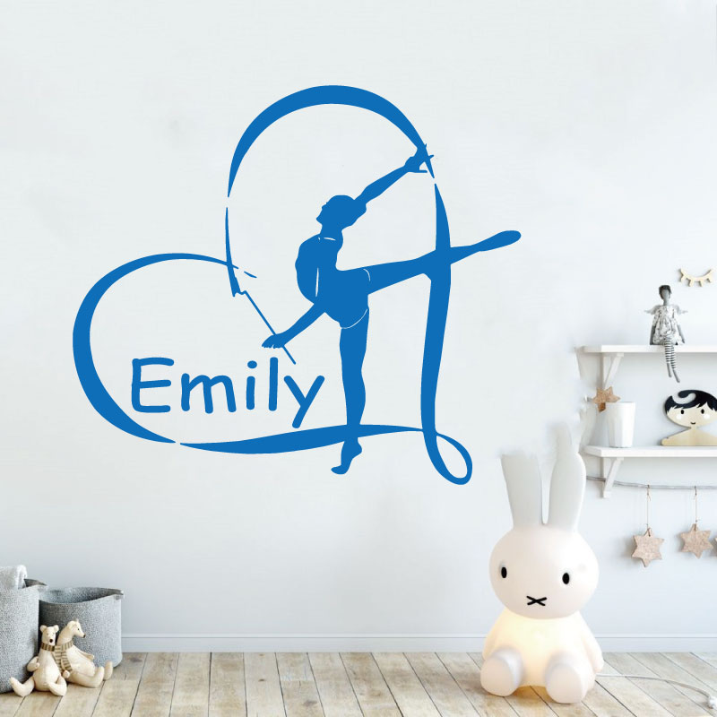 Autocollant mural en vinyle av - Yoga Fitness Name avis et prix