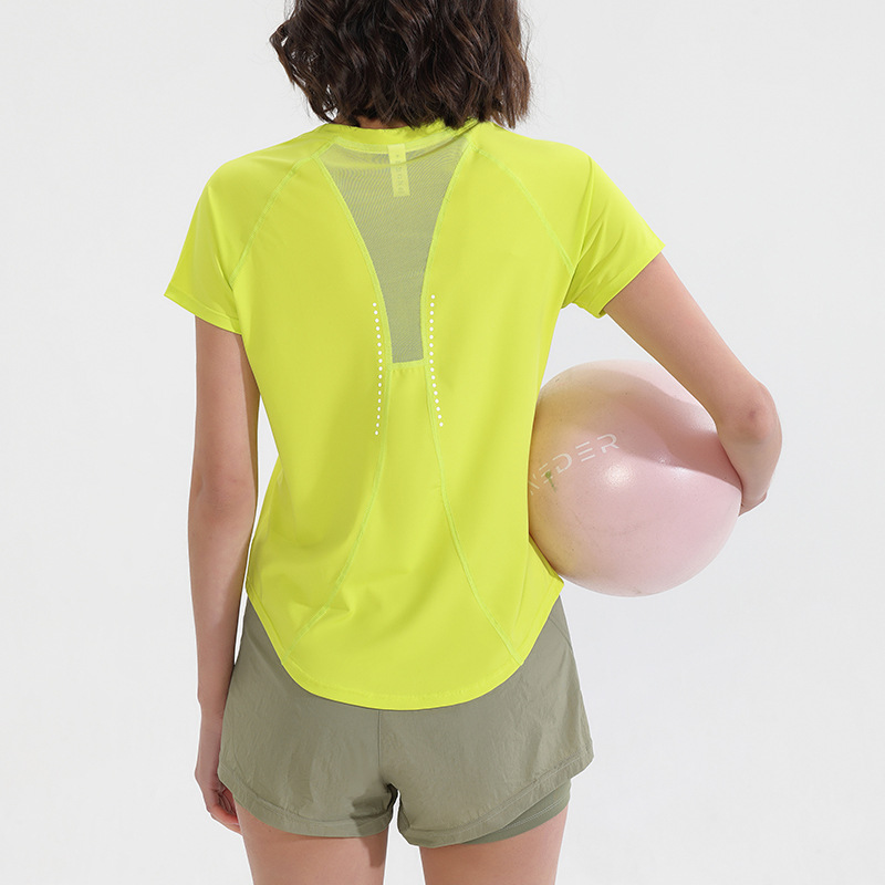 T-Shirt de sport d'été à manch - Yoga Fitness Top avis et prix