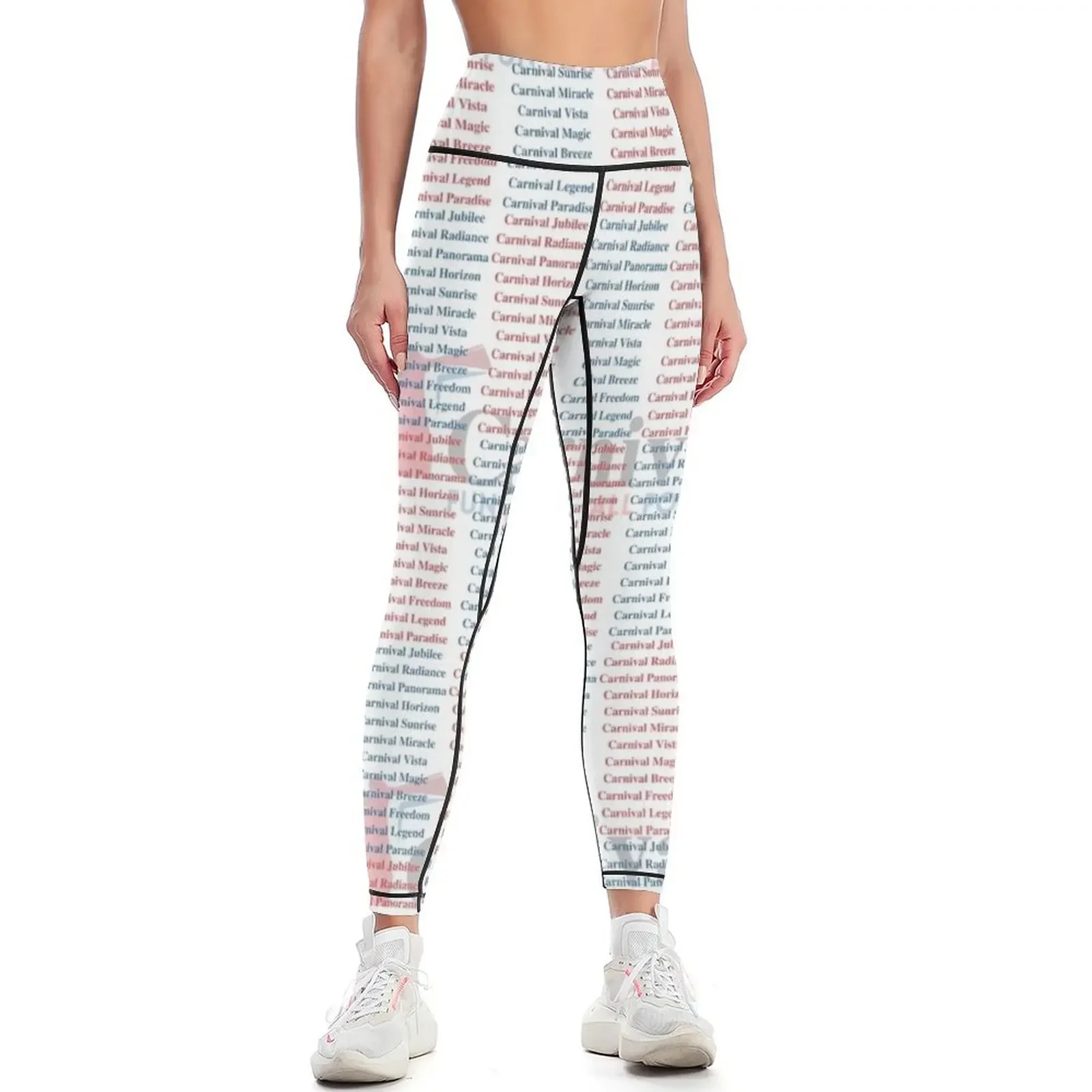 Leggings Carnival Ship Names,  - Yoga Fitness Name avis et prix
